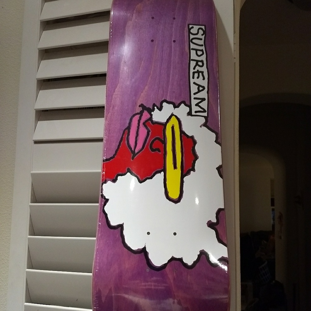 Supreme Purple Gonz Ramm Skateboard Deck